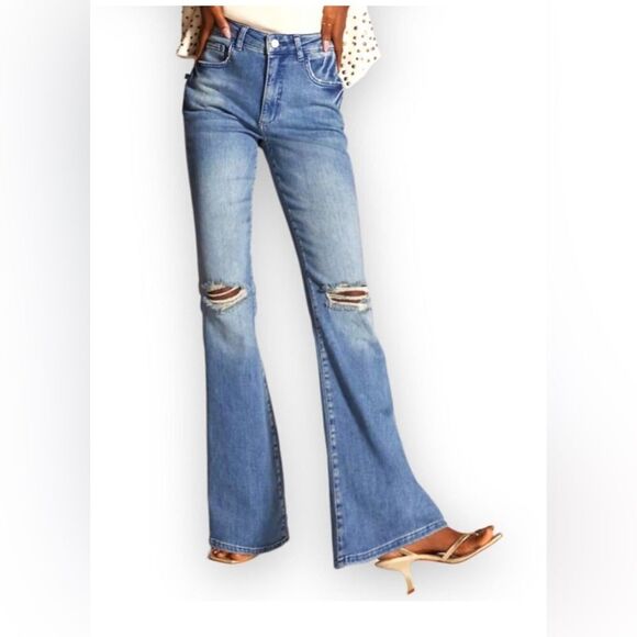 New Anthropologie Pilcro Wide Leg size 25 retail $168 - Picture 1 of 15